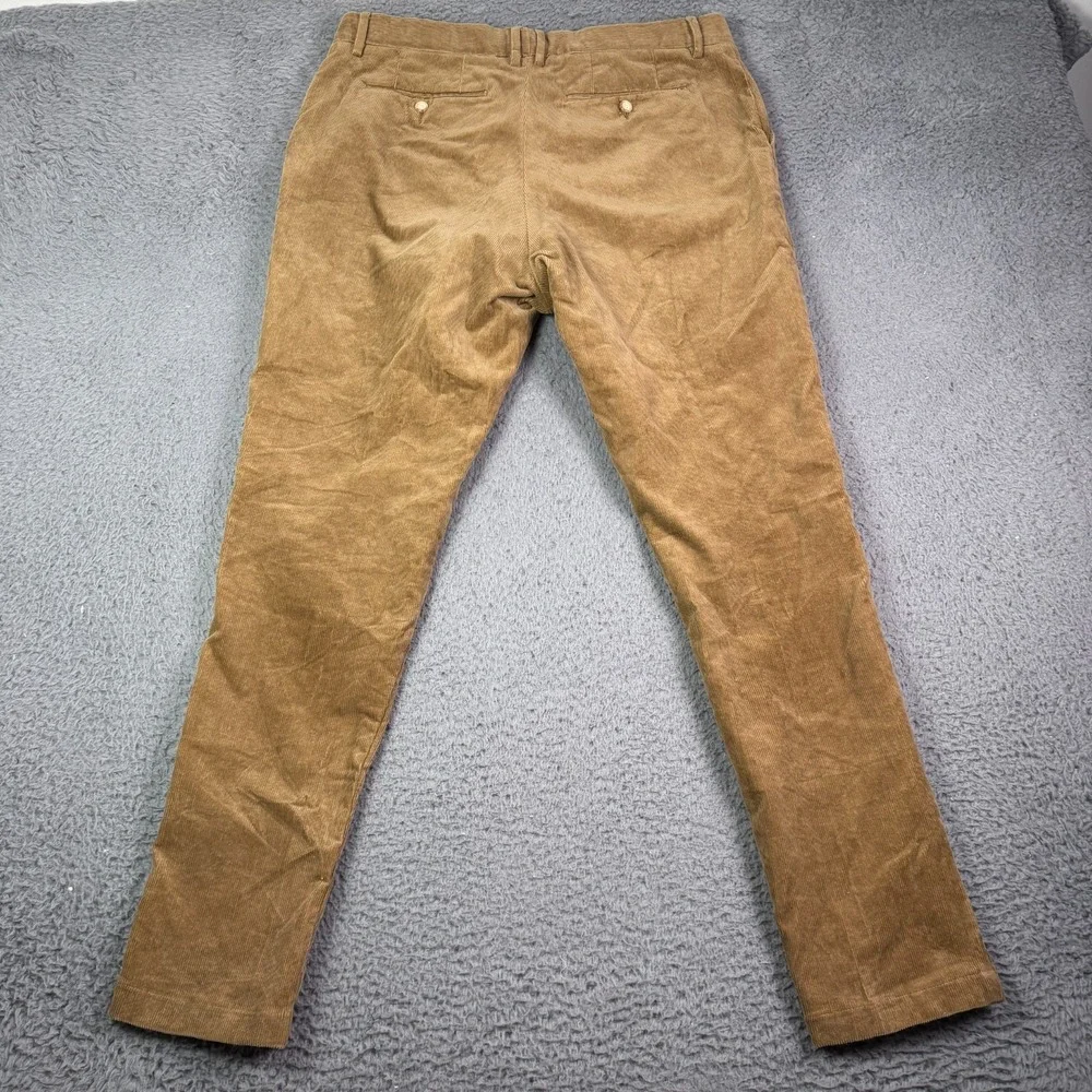 Polo Ralph Lauren Pants Mens 36x31 Brown Stretch Classic Fit Corduroy Chino
